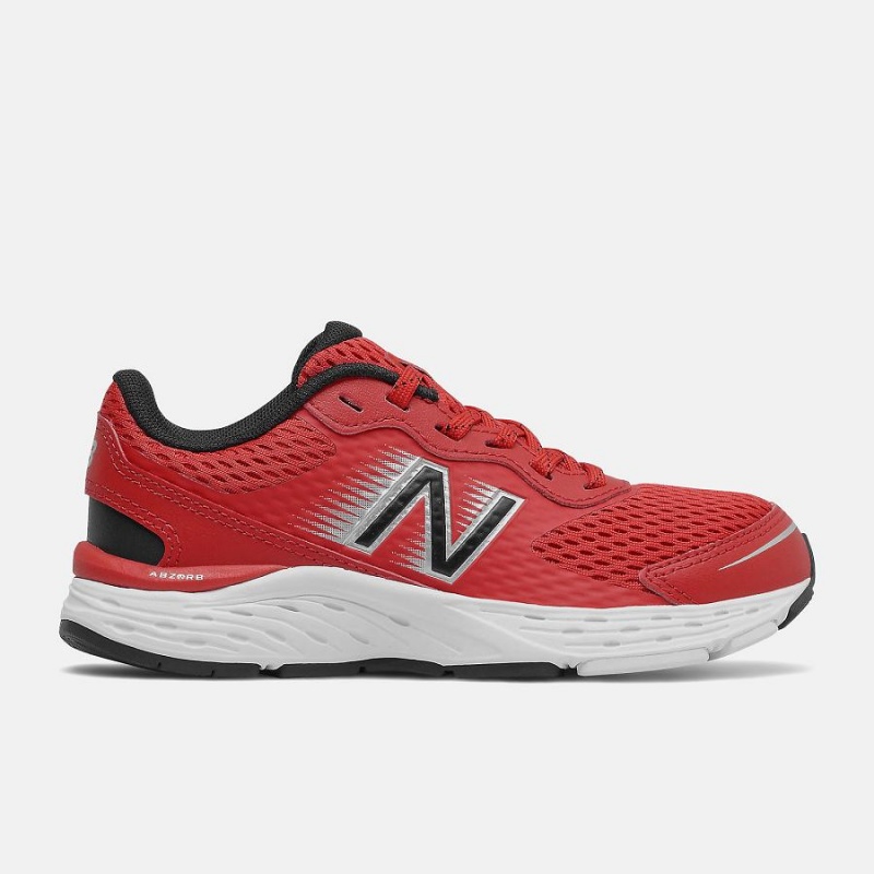 Zapatos New Balance 680v6 Niños Rojas | EC 1069YU
