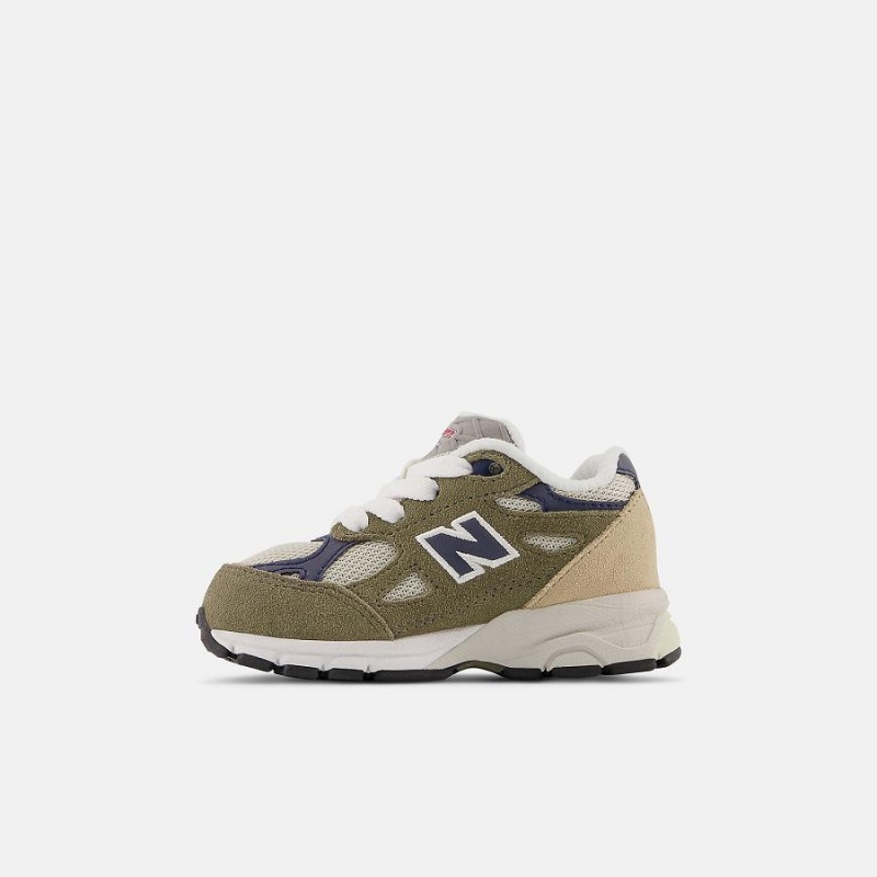 Zapatos New Balance 990v3 Niños Kaki | EC 1174UT