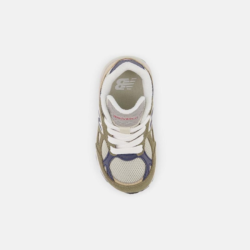 Zapatos New Balance 990v3 Niños Kaki | EC 1174UT