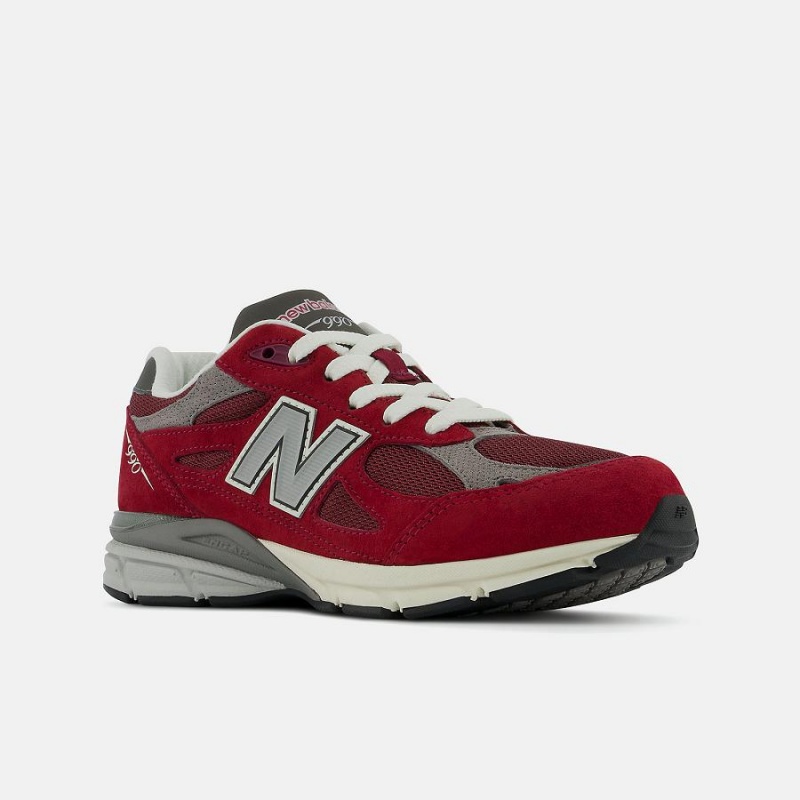 Zapatos New Balance 990v3 Niños Rojas Gris | EC 1076DN