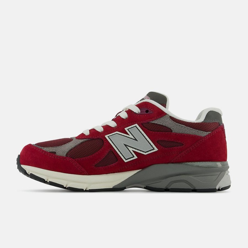 Zapatos New Balance 990v3 Niños Rojas Gris | EC 1076DN