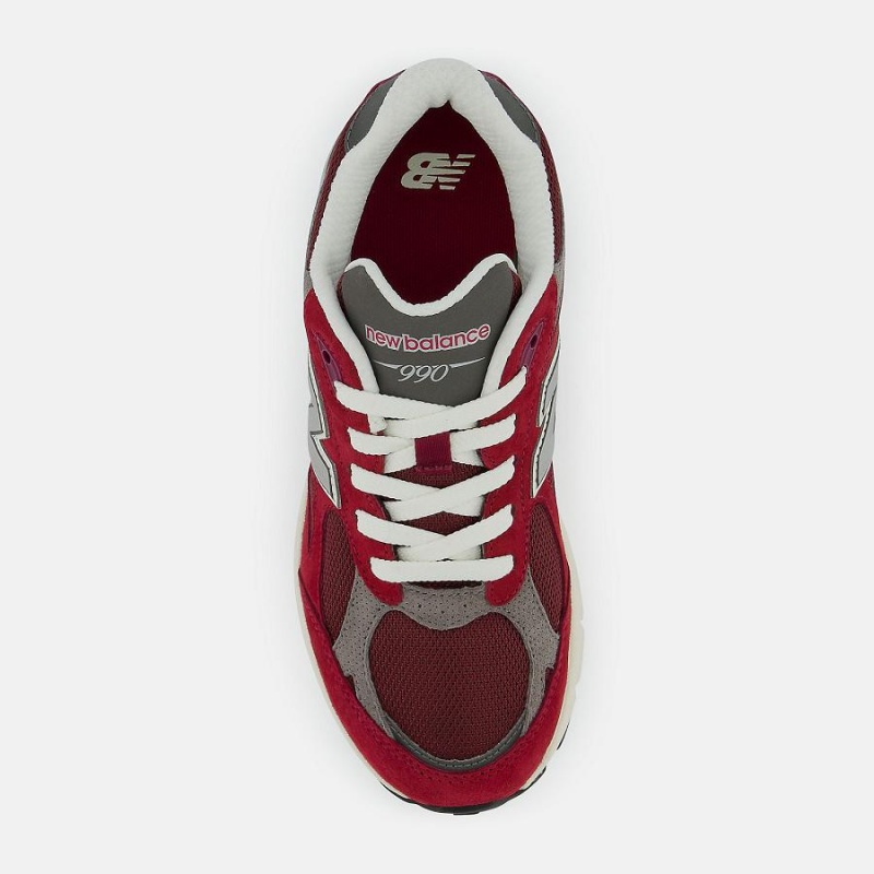 Zapatos New Balance 990v3 Niños Rojas Gris | EC 1076DN