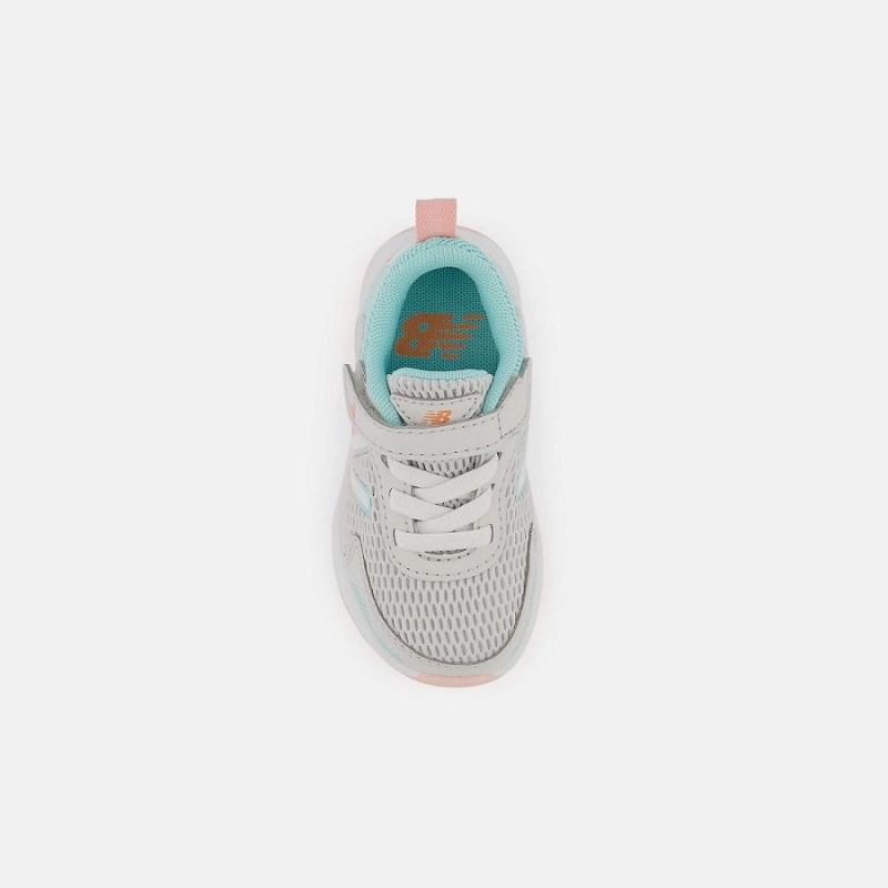 Zapatos New Balance Dynasoft 545 Bungee Lace with Strap Niños Gris Claro | EC 1177PQ