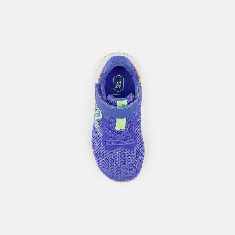 Zapatos New Balance Fresh Foam Arishi v4 Bungee Lace with Strap Niños Azules | EC 1178AP