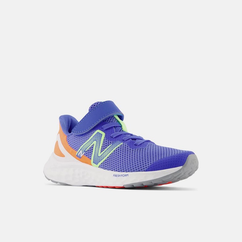 Zapatos New Balance Fresh Foam Arishi v4 Bungee Lace with Hook and Loop Strap Niños Azules | EC 1139BC