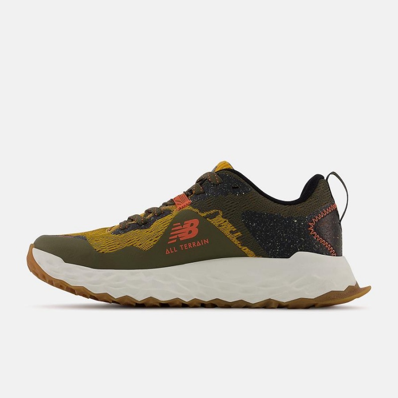 Zapatos New Balance Fresh Foam Hierro v7 Niños Marrones | EC 1085CE