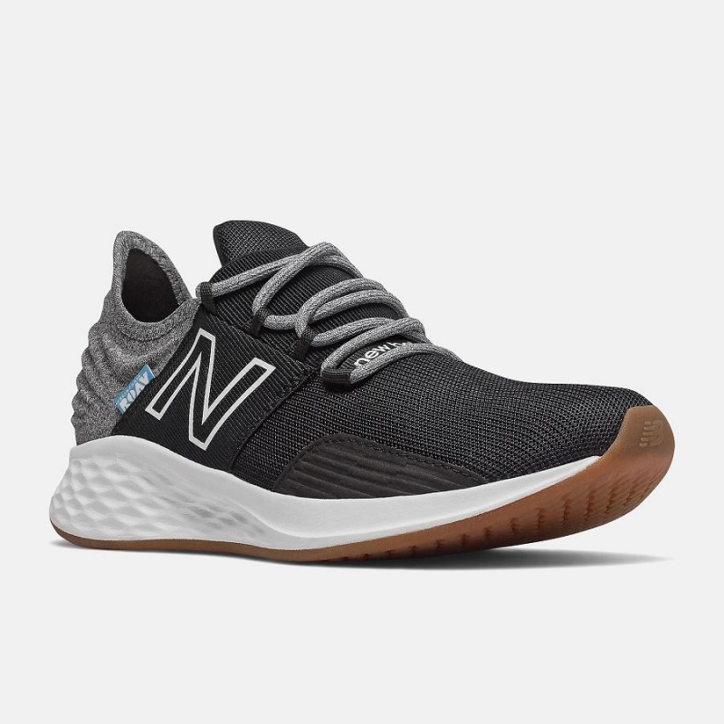 Zapatos New Balance Fresh Foam Roav Shirt Niños Negras | EC 1091WY