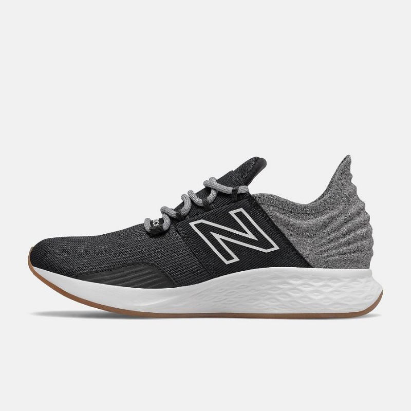Zapatos New Balance Fresh Foam Roav Shirt Niños Negras | EC 1091WY