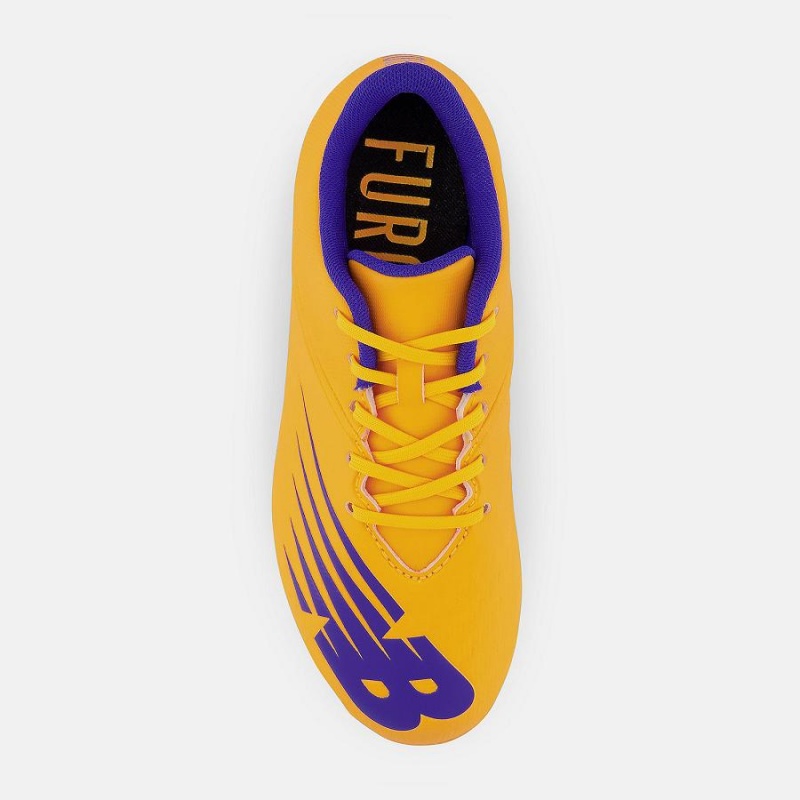 Zapatos New Balance Furon v6+ Dispatch Junior FG Niños Amarillo Azules | EC 1095YU
