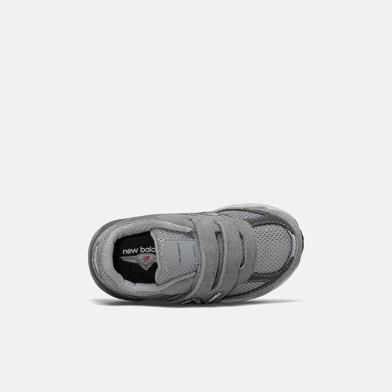 Zapatos New Balance Hook and Loop 990v5 Niños Gris | EC 1183HK
