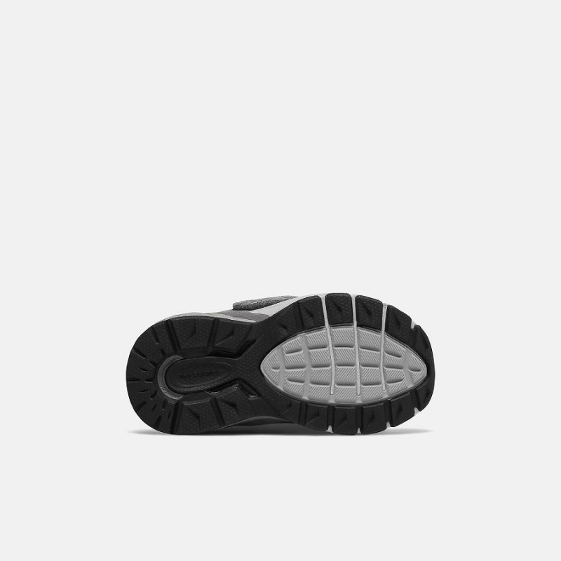 Zapatos New Balance Hook and Loop 990v5 Niños Gris | EC 1183HK