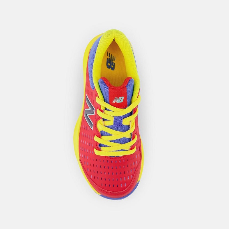 Zapatos New Balance KC696v4 Niños Amarillo Rojas | EC 1097IS
