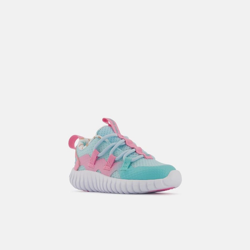 Zapatos New Balance PLAYGRUV Niños Azules Rosas | EC 1188XF