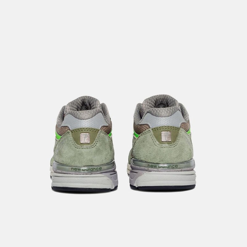 Zapatos New Balance Patta x 990v3 Niños Gris Verde | EC 1149IS