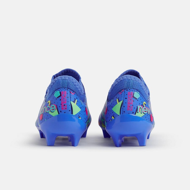 Zapatos New Balance Raheem Sterling Furon v7 Dispatch Junior FG Route to Success Niños Azules | EC 1102DN