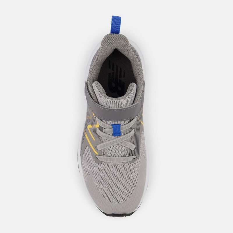 Zapatos New Balance Rave Run v2 Bungee Lace with Strap Niños Gris | EC 1153SO