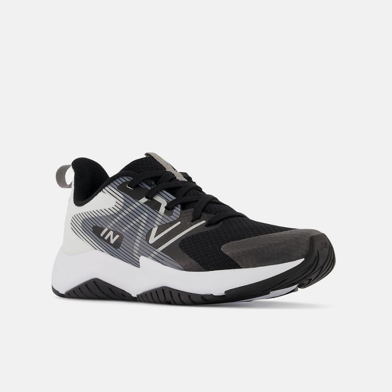 Zapatos New Balance Rave Run v2 Niños Negras Blancas | EC 1103FM