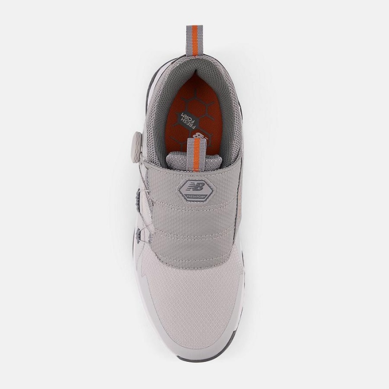 Zapatos de Golf New Balance Fresh Foam Pace SL Boa Hombre Blancas Gris | EC 1591IS