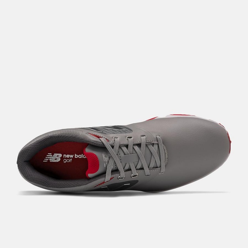 Zapatos de Golf New Balance Striker v2 Hombre Plateadas | EC 1594AP