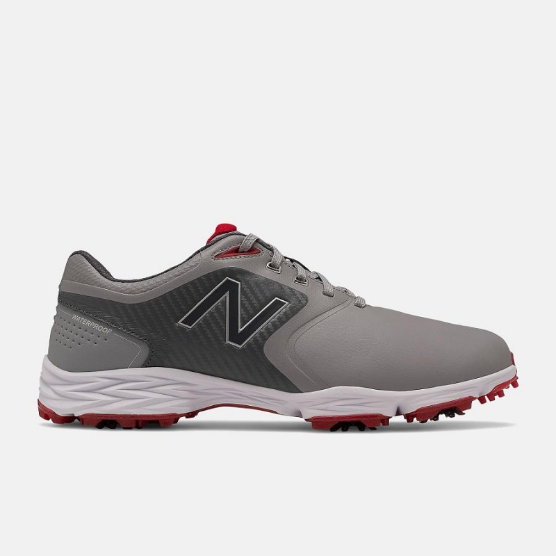 Zapatos de Golf New Balance Striker v2 Hombre Plateadas | EC 1594AP
