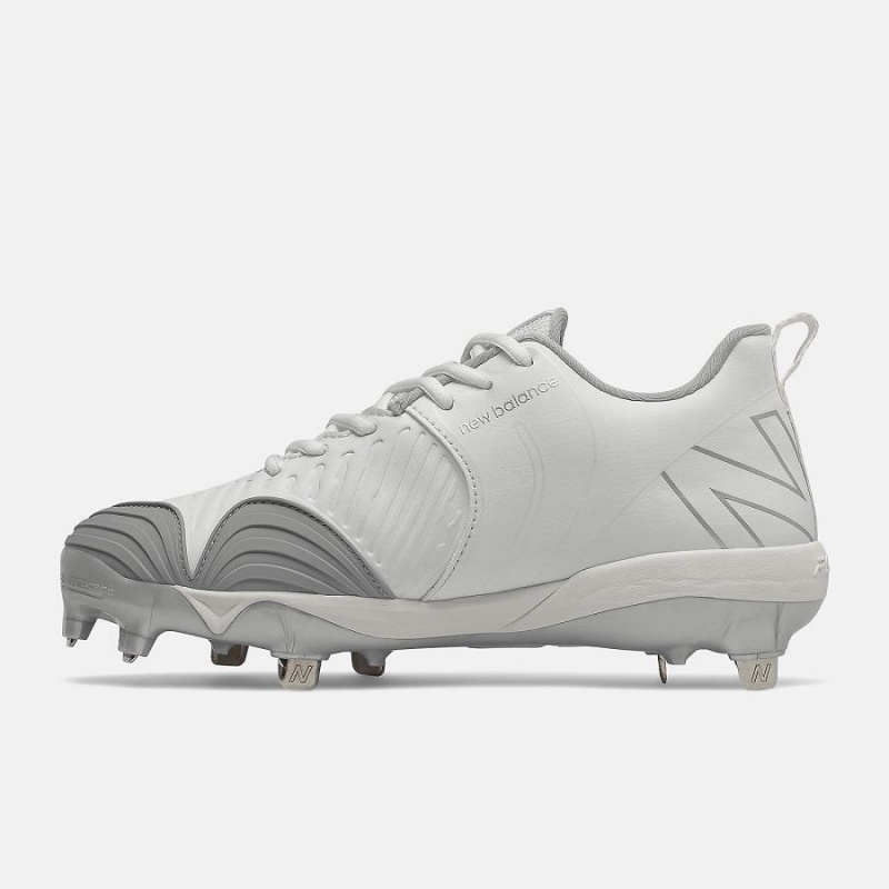 Zapatos de Softbol New Balance FUSE v3 Metal Pitch Mujer Gris | EC 2402WY