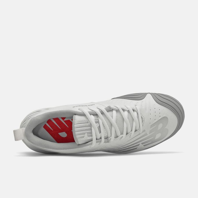 Zapatos de Softbol New Balance FUSE v3 Metal Pitch Mujer Gris | EC 2402WY
