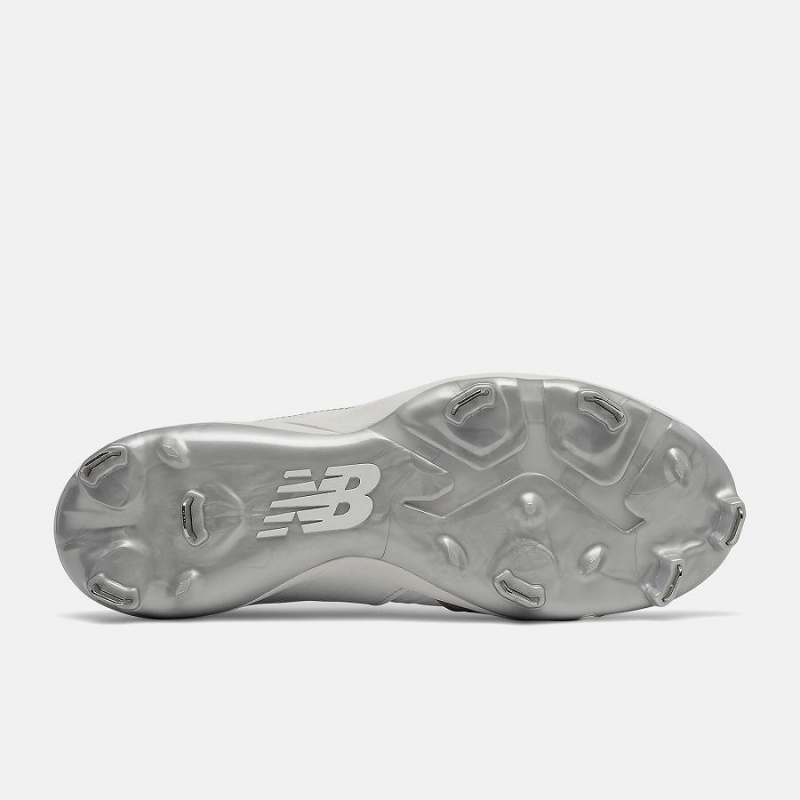 Zapatos de Softbol New Balance FUSE v3 Metal Pitch Mujer Gris | EC 2402WY