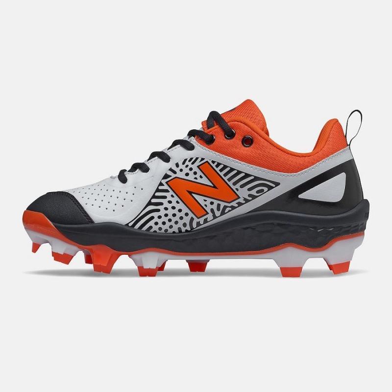 Zapatos de Softbol New Balance Fresh Foam Velo v2 Molded Mujer Naranjas Gris | EC 2398YU