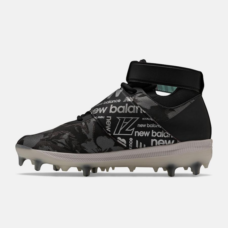 Zapatos de Softbol New Balance Lindor 1 Mujer Negras | EC 2403QZ